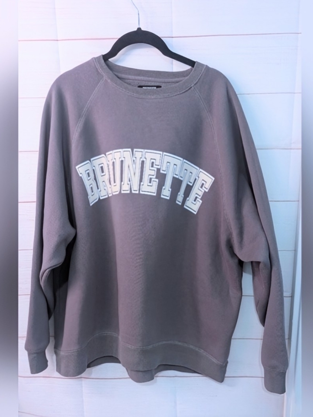 GUC Brunette The Label / BTL NYBF Crewneck Sweater Size M/L - Picture 2 of 7